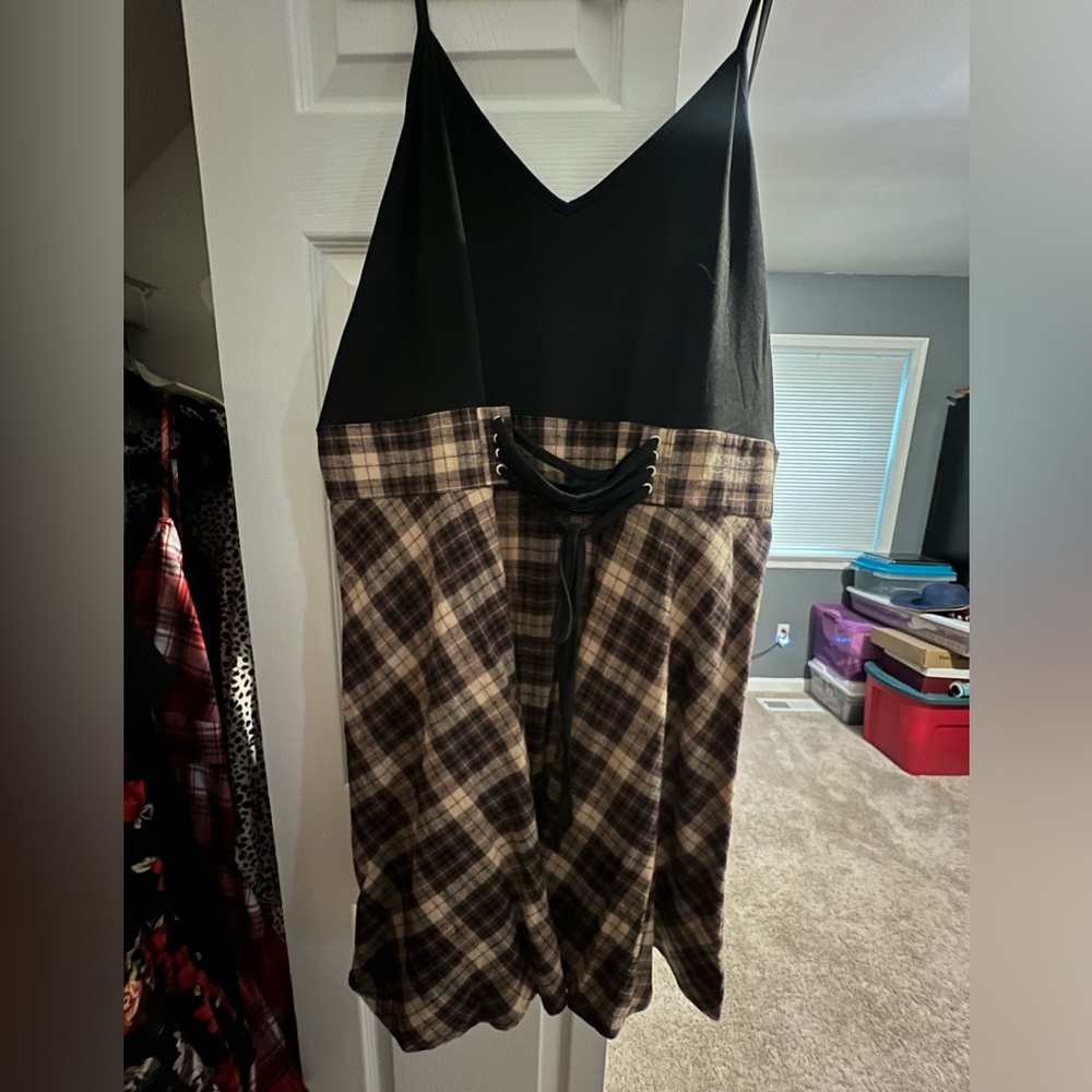 Plaid dress
